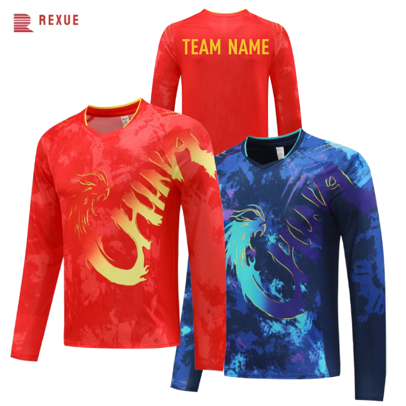 Badminton Center - China Dragon Long Sleeve Table Tennis