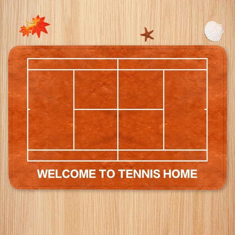 Sports Theme Carpet Mat Tennis - đánh giá và giá Badminton Zone