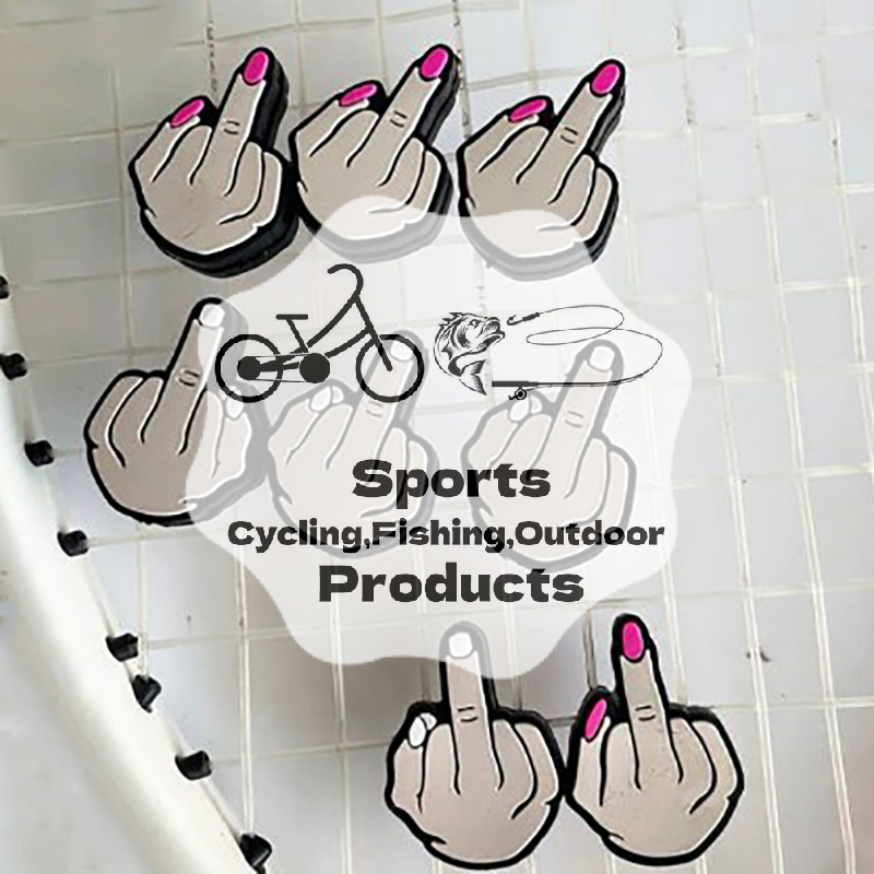 Middle Finger Tennis Racket Vi - đánh giá và giá Racket Vibration Dampener