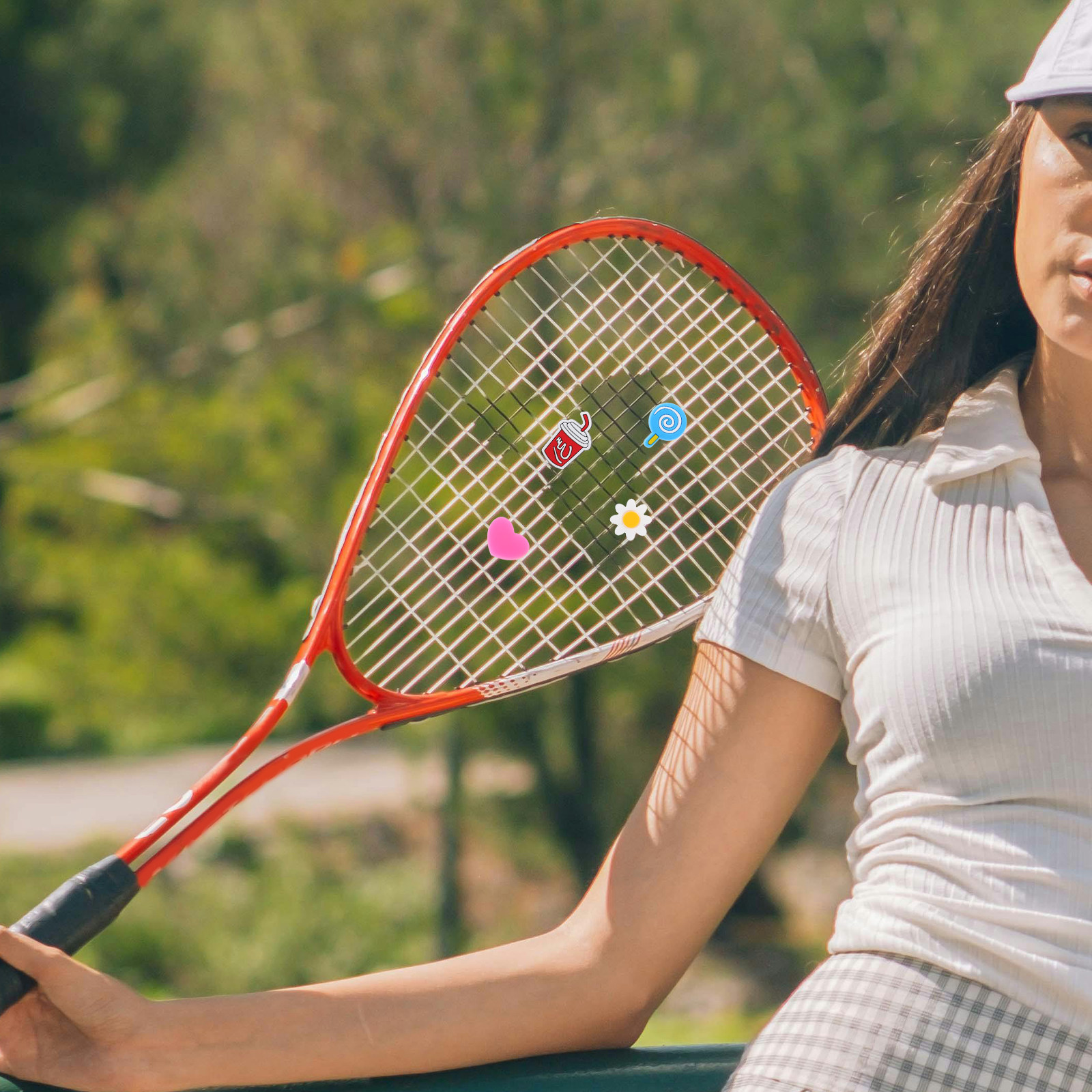 18Pcs Silicone Tennis Racket V - đánh giá và giá Racket Vibration Dampener