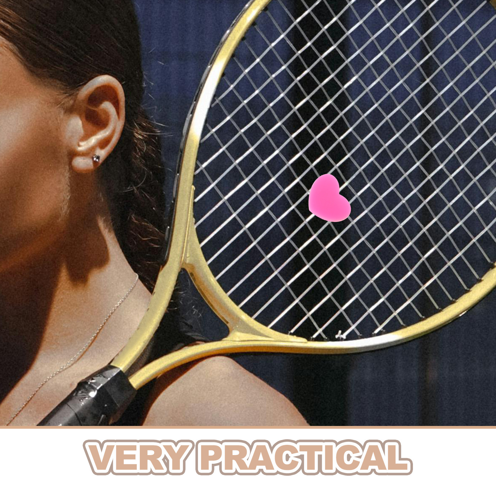 18Pcs Silicone Tennis Racket V - đánh giá và giá Racket Vibration Dampener