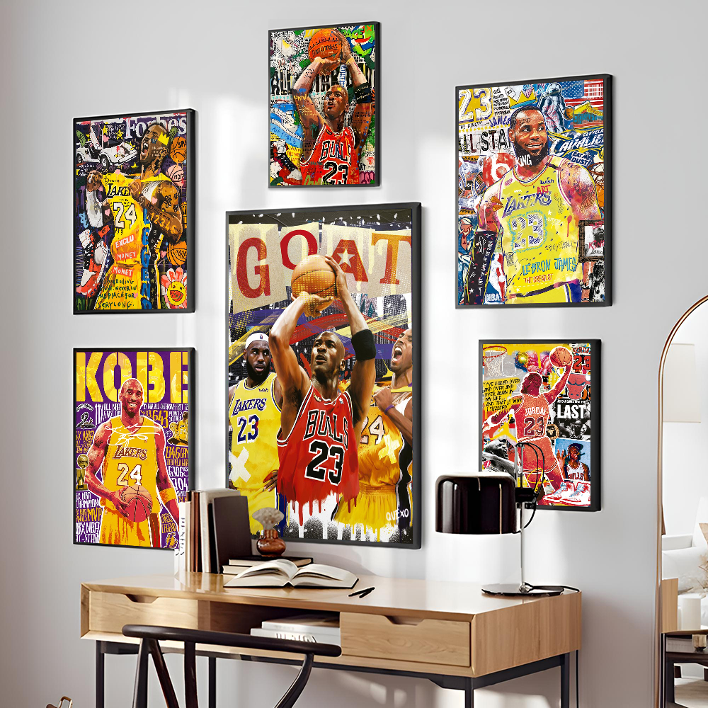 1PC Basketball Player  Poster  - đánh giá và giá Badminton Zone