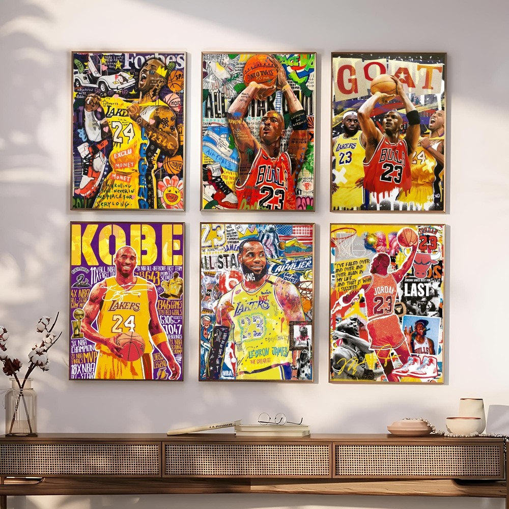 1PC Basketball Player  Poster  - đánh giá và giá Badminton Zone