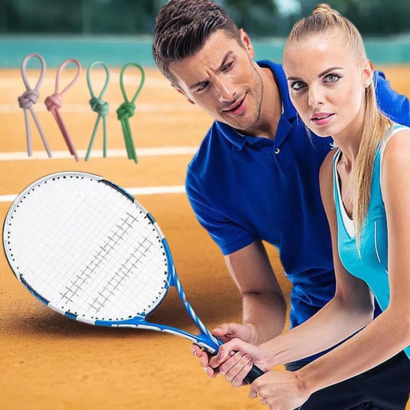 （Summer6）1/8 Pcs Soft Silicone - đánh giá và giá Racket Vibration Dampener
