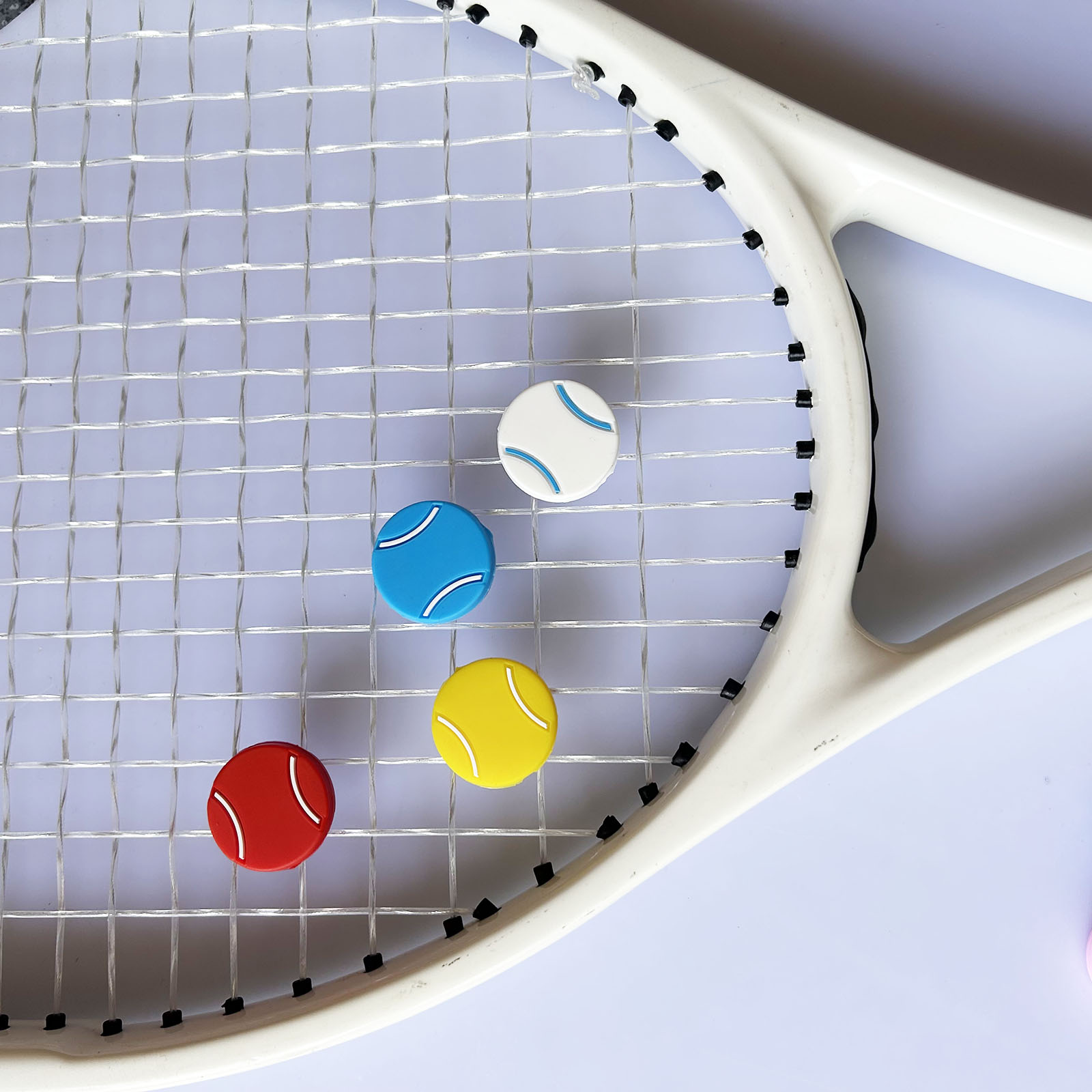 Colorful 10/30/50pcs Reduce Te - đánh giá và giá Racket Vibration Dampener