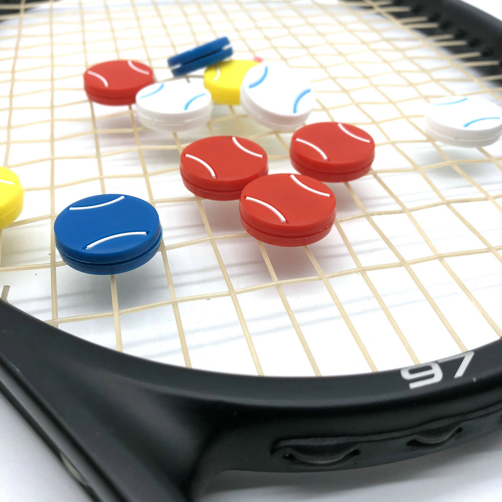 Colorful 10/30/50pcs Reduce Te - đánh giá và giá Racket Vibration Dampener