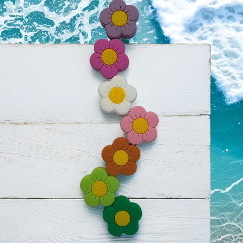 7pcs Soft Silicone Flower Tenn - đánh giá và giá Racket Vibration Dampener
