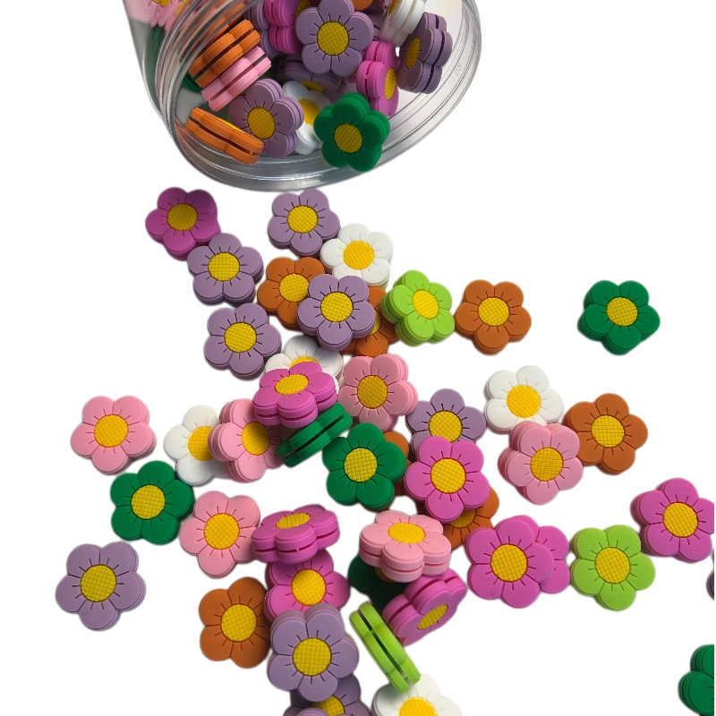 7pcs Soft Silicone Flower Tenn - đánh giá và giá Racket Vibration Dampener