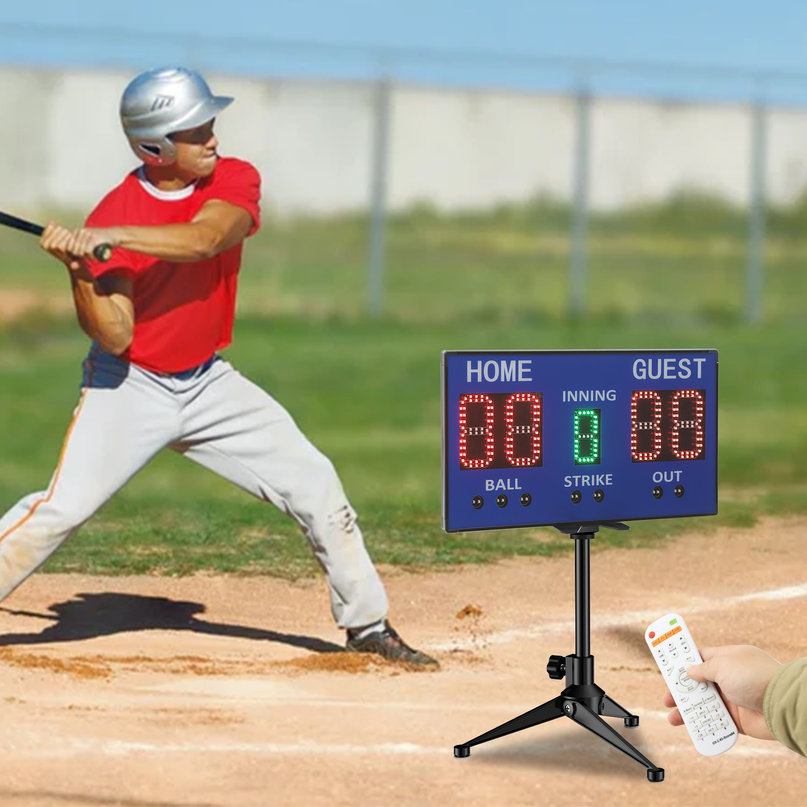 Electronic Baseball Scoreboard - đánh giá và giá Scoreboard Digital