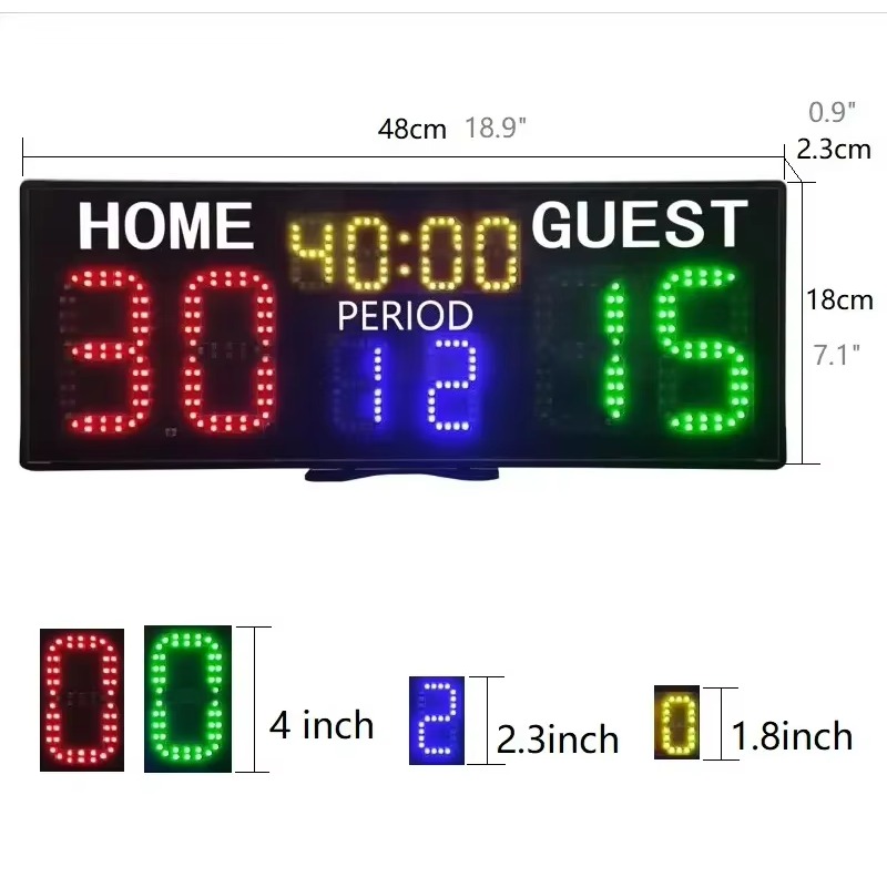 LazsL Professional Portable LE - đánh giá và giá Scoreboard Digital