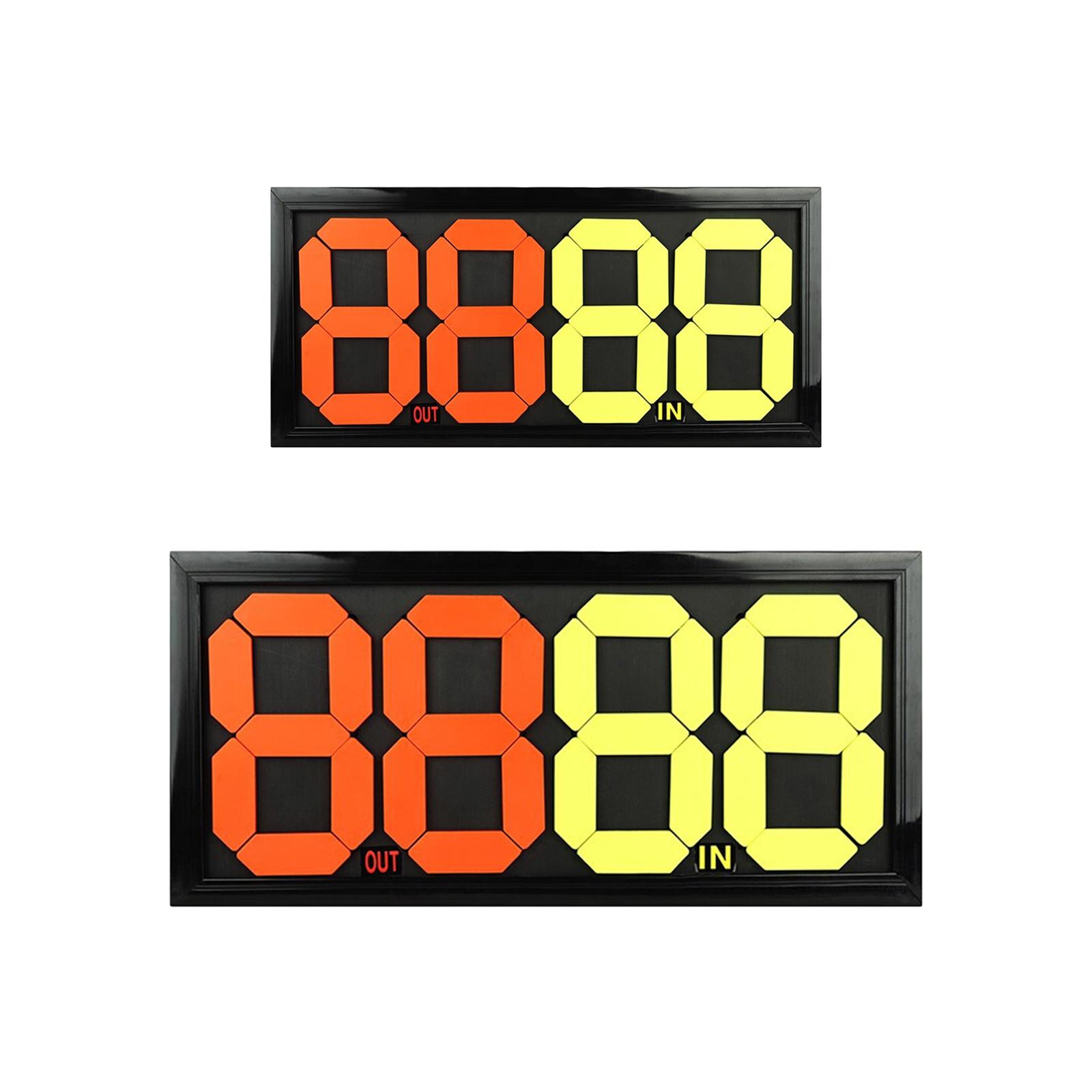 4 Digit Football Substitution  - đánh giá và giá Scoreboard Digital