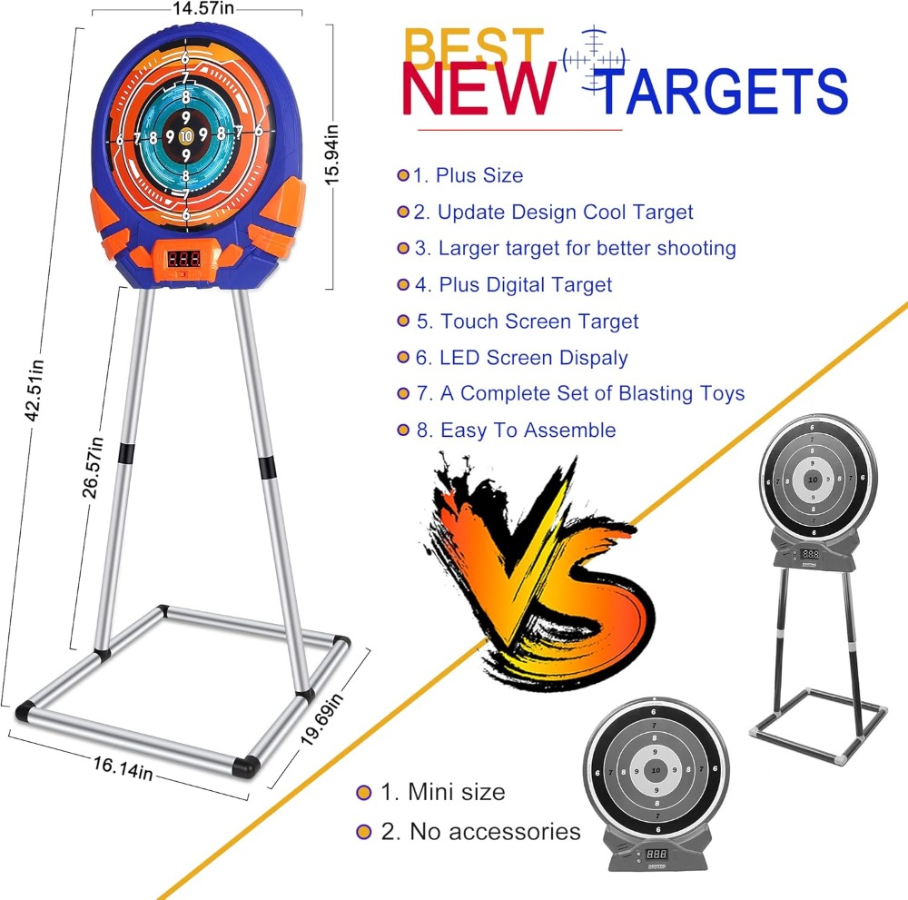 Upgrade Digital Shooting Game  - đánh giá và giá Scoreboard Digital