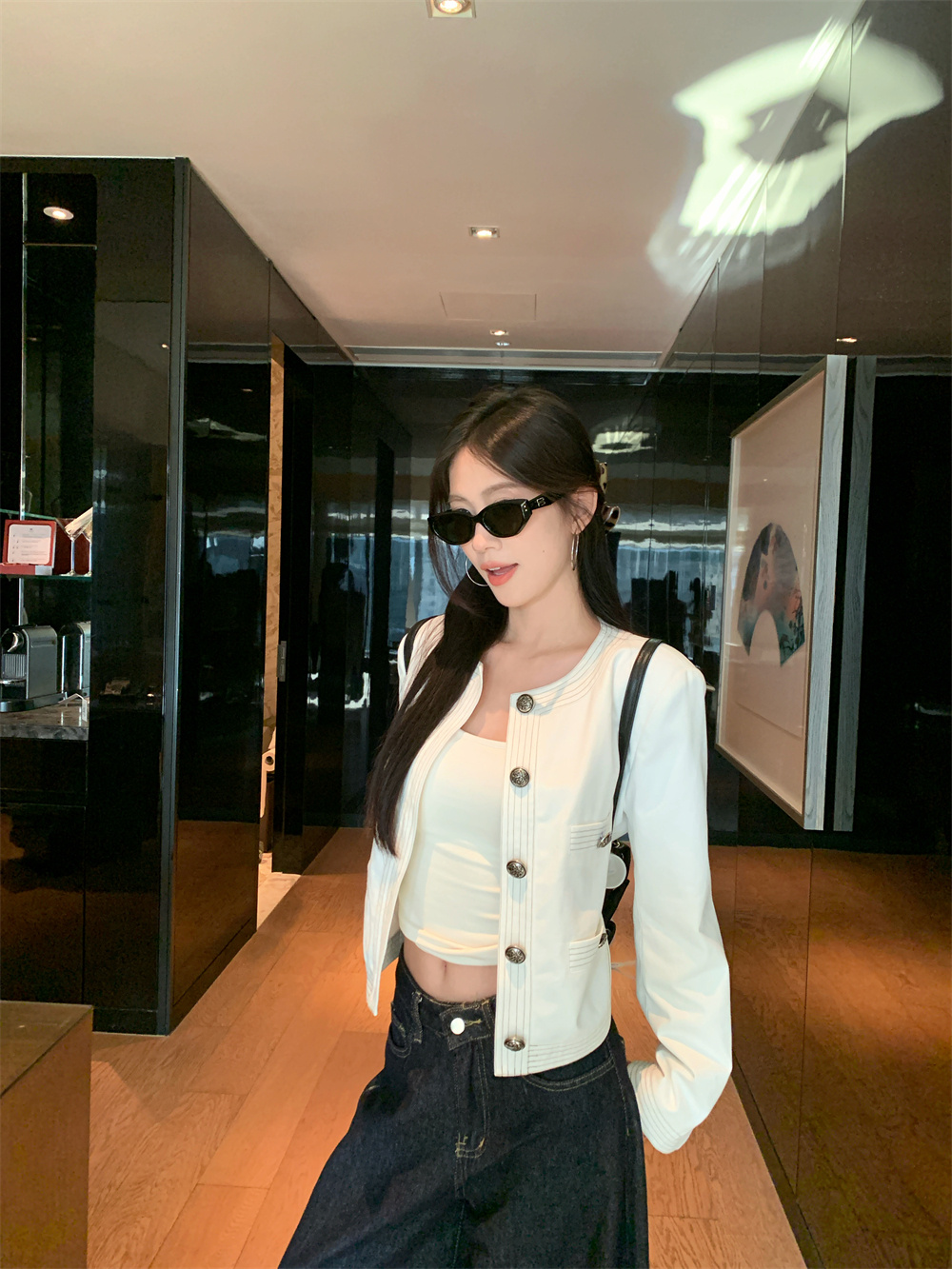 Tweed Jacket English Style Wom - đánh giá và giá Badminton English