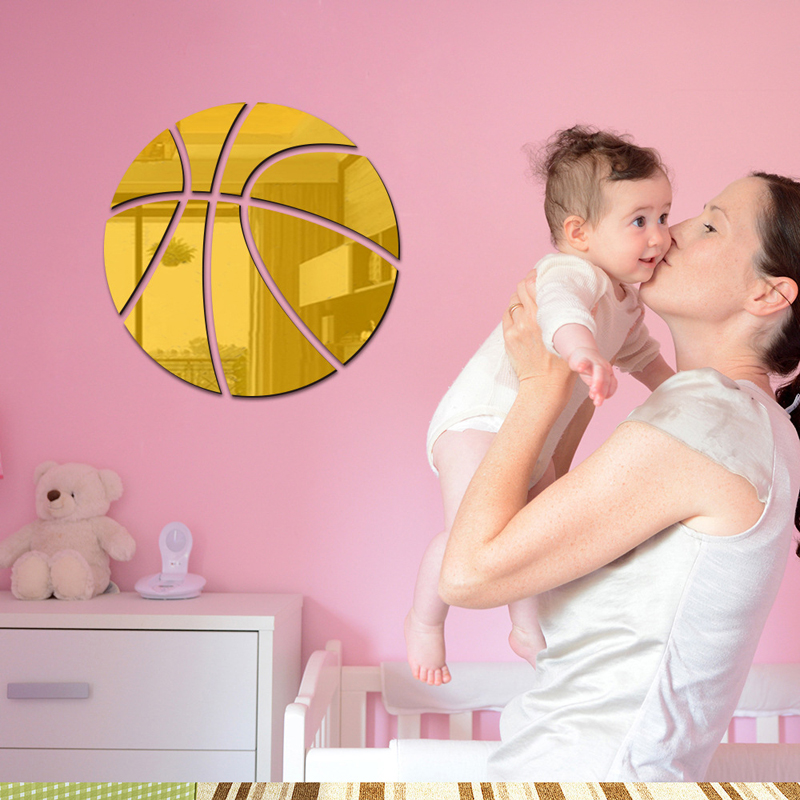 Basketball Mirror Wall Sticker - đánh giá và giá Badminton Zone