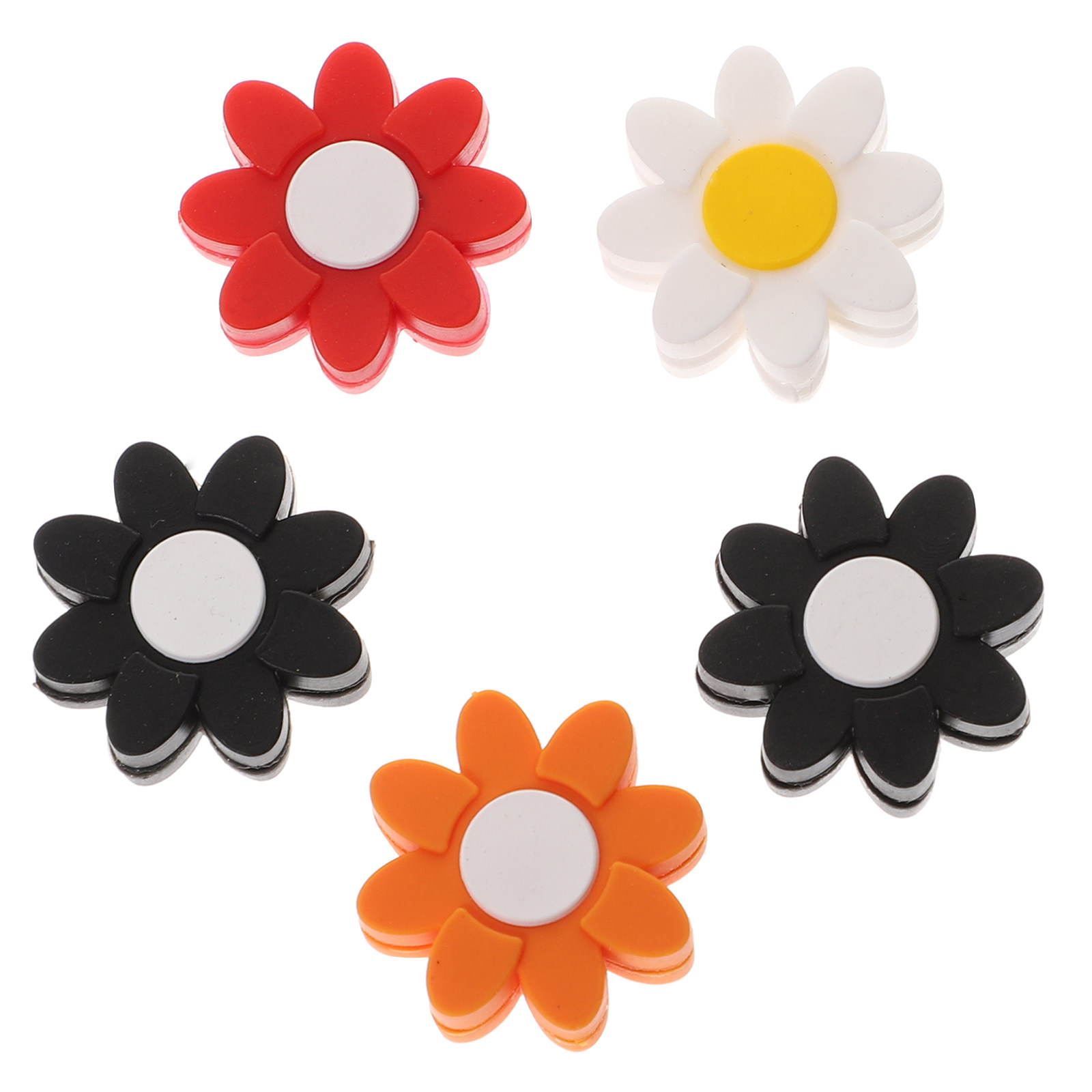 5Pcs Attractive Flower-Print P - đánh giá và giá Racket Vibration Dampener